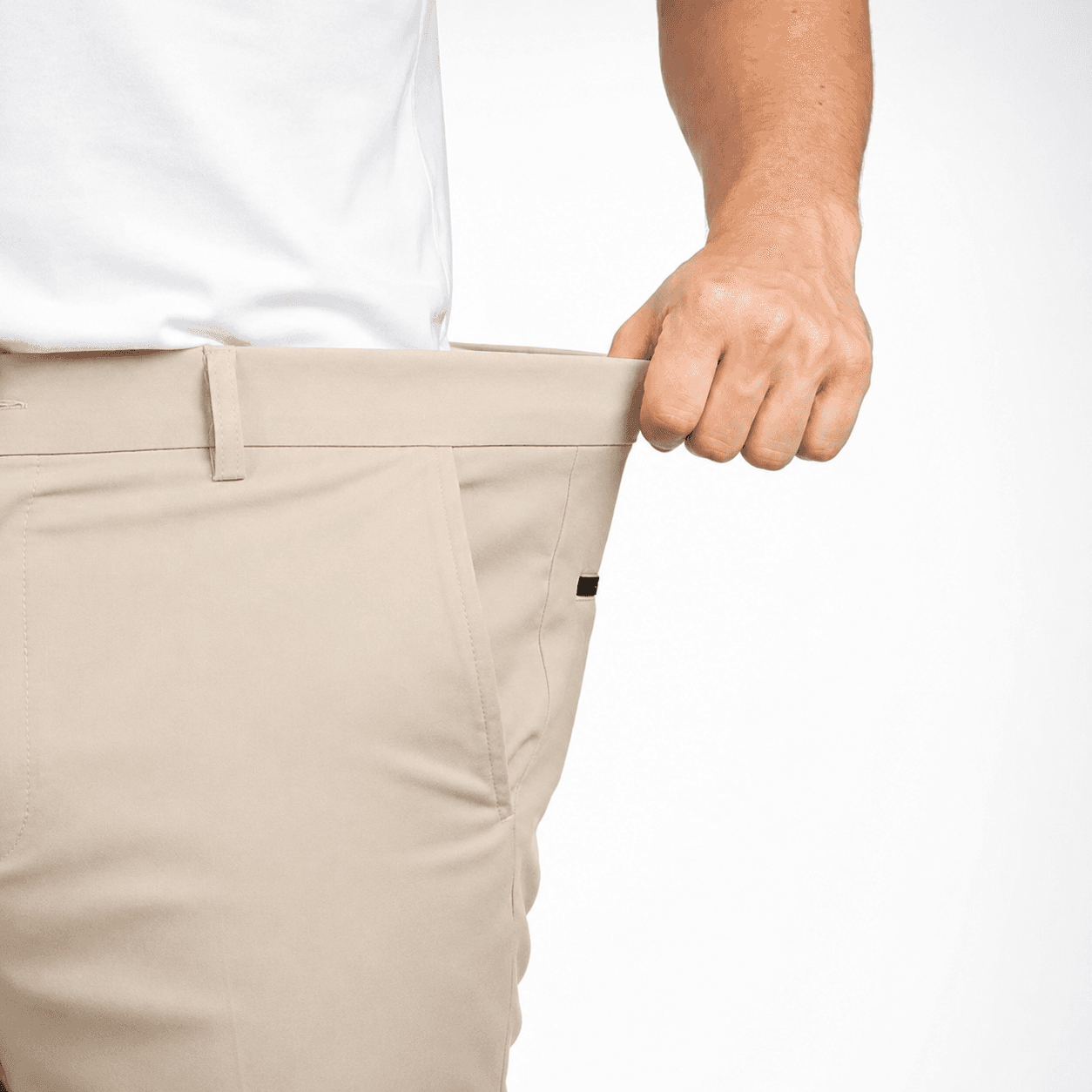 CALÇA ZARA ALFAIATARIA — BEGE 3