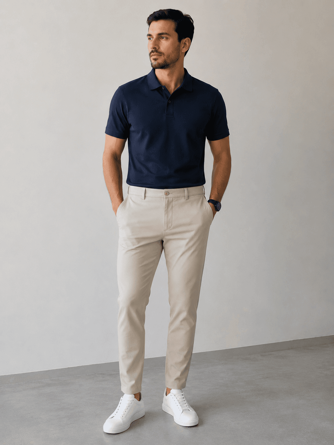 CALÇA ZARA ALFAIATARIA — BEGE 1