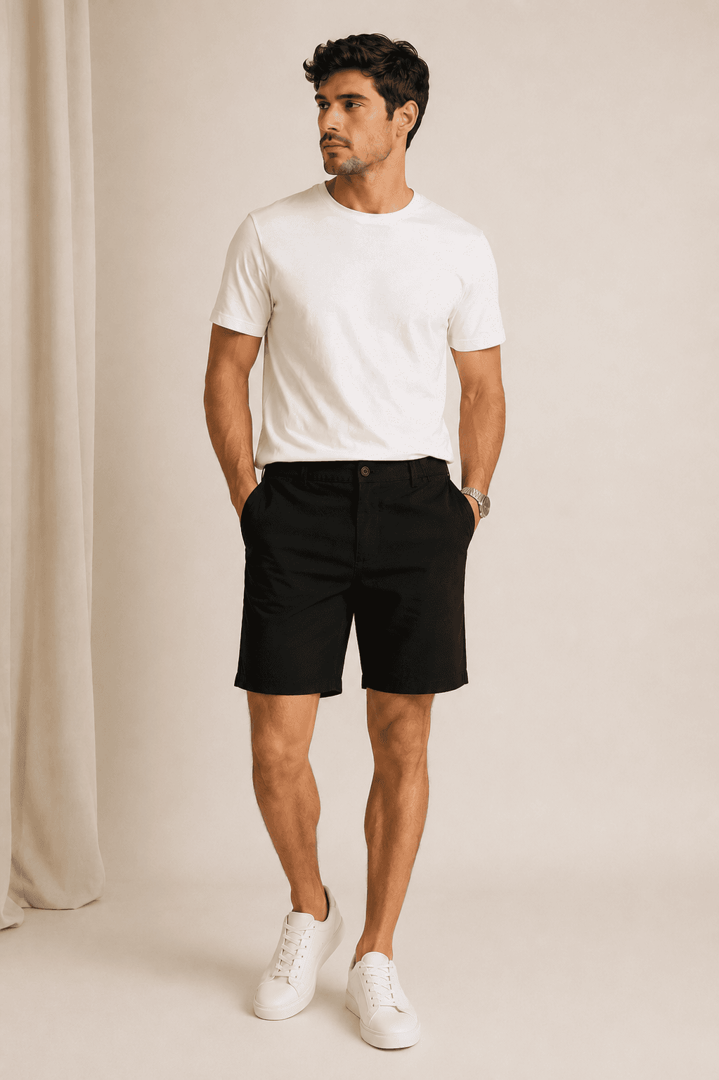 BERMUDA ZARA PREMIUM — Preto 1